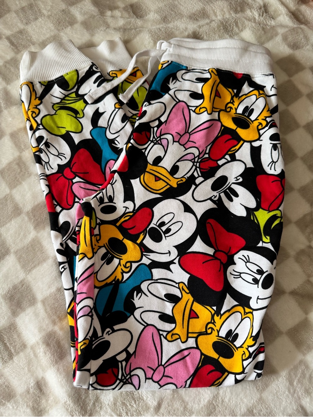 Disney Mickey and Friends Joggers Sweat Pants Drawstring